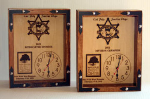 leather clocks